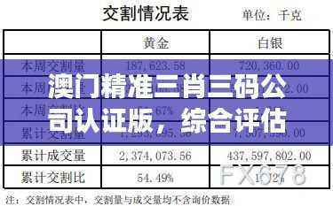 澳门精准三肖三码公司认证版,综合评估铂金分析PNY498.96