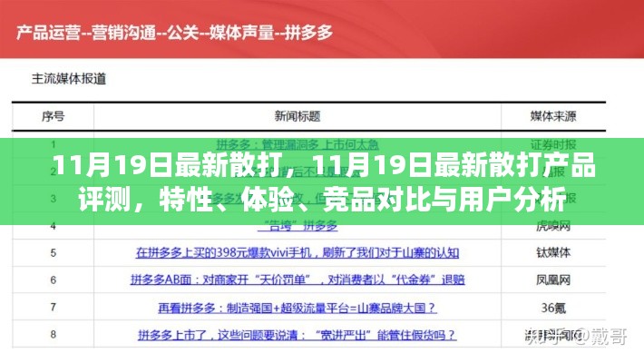 最新散打产品评测报告,特性、体验、竞品对比与用户分析