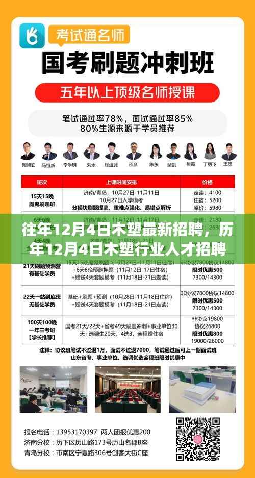 历年12月4日木塑行业招聘盛况回顾,创新发展的时代印记