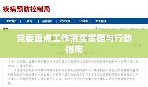 党委重点工作落实策略与行动指南