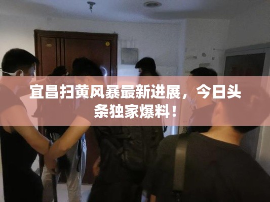 宜昌扫黄风暴最新进展,今日头条独家爆料!