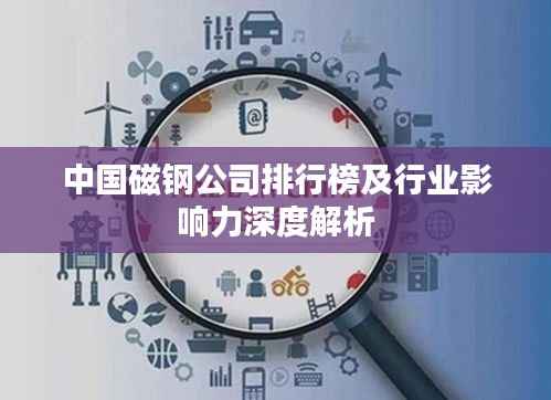 中国磁钢公司排行榜及行业影响力深度解析